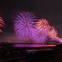 幕張花火３年ぶり復活　コロナ収束願い夜空彩る