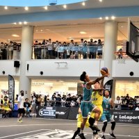 船橋　ららぽーとで千葉県勢熱戦　３人制プロバスケ　大多喜が初勝利