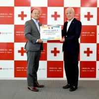 医療従事者支援へ日赤に４０万円寄付　明治安田生命