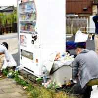 佐原の大祭後に地元有志ら清掃　香取