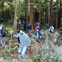 山城巡りの季節到来　千葉県内外の有志４０人整備　多古・並木城でお城開き