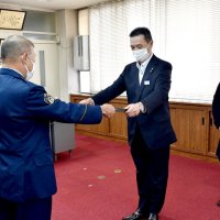 女性説得し電話de詐欺被害防止　信金２職員に感謝状　鎌ケ谷署　