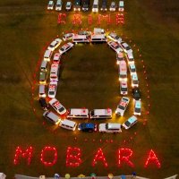 【動画あり】犯罪「０」へ　茂原署、パトカー３５台で　街頭警戒１００人出動