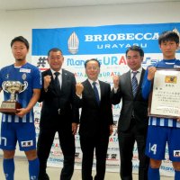 ブリオベッカ旋風を　団結力武器に飛躍誓う　ＪＦＬ再昇格　浦安市長へ報告