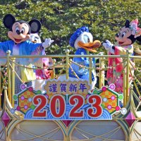 和装ミッキー＆ミニーと新年お祝い　ディズニーで正月イベント