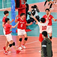 【速報】習志野、会心１６強入り　佐賀学園を２―０で下す　春高バレー