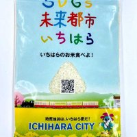 市原産米食べよう！　市、児童生徒らに配布し啓発
