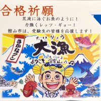 さかなクンが受験生応援　館山、マンホールカード