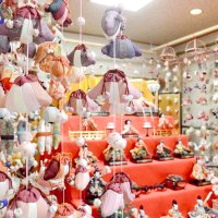 つるし雛　愛でて春いっぱい　山武で展示会　３月１２日まで　入場無料
