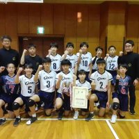 県中学バレー１年生大会　大網などＶ