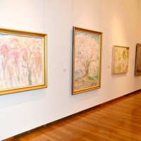 歴史、季節の移ろい体感　浅井忠らゆかりの作家４５点　市立美術館で企画展「サクラ×佐倉」