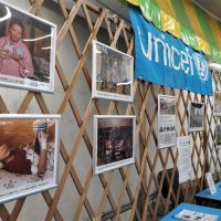 戦禍の子ども紹介　「ウクライナ」パネル展　マザー牧場