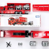 スクラムフォースがミニカーに　全国唯一　市原市の消防システム　圧倒的パワー　ロボ４機搭載　【月刊ほぼ実物大ニュース】