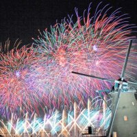 佐倉市民花火、４年ぶりに夏開催　８月５日、印旛沼湖畔で１万８千発