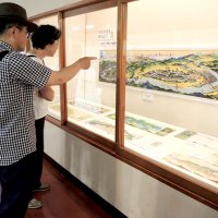 眺めて旅気分　地図１２３点　大正～戦前の観光案内など　郷土博で展示、話題に　野田