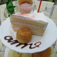 メニューのひとつ、「アンの大失敗アフタヌーンティー」
