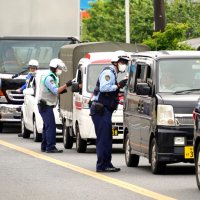 悲惨な事故起きぬよう　御宿　飲酒検問、児童見守り　【輪禍を断つ　八街事故２年】