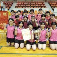 女子団体優勝の西武台千葉（県高体連提供）