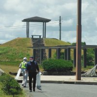 波乗りパーキング清掃　「道の日」で千葉県道路公社　長生