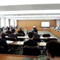 市街化調整区域の地権者へのアンケート結果などが報告された松戸市都市計画審議会＝２１日