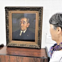 終戦時の首相・鈴木貫太郎の肖像７７年ぶり再生　出身地の野田市が初修復　１３日まで公開
