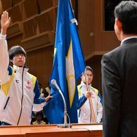  「チーム千葉一丸で」　かごしま国体、千葉県選手団が結団式　１０月７日開幕
