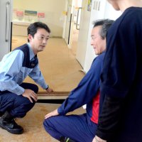 知事「支援につなげたい」　大網白里の浸水被害視察　台風１３号