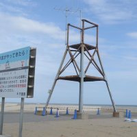 海水浴客監視塔撤去へ　老朽化で１０年以上使わず　大網白里