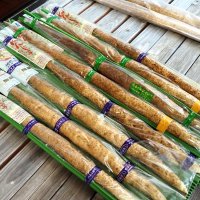 収穫された自然薯