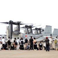 陸自木更津駐屯地で「航空祭」　オスプレイに熱い視線　暫定配備後初の一般公開