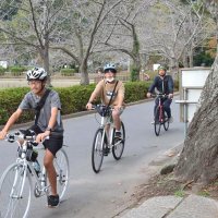 名所巡りは自転車で　東金の魅力身近に　ＪＣ住民向けツアーに６０人　若者の企画実現