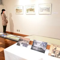 伊藤博文ら著名人も訪れる　閉館の老舗宿、歩みに光　銚子「ぎょうけい館」３０点展示で回顧