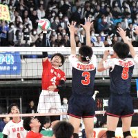 春の高校バレー　習志野、男女とも３回戦で涙