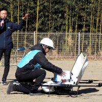 中山間地域でドローン配送　物流システム構築へ実証実験　企業と市　課題洗い出し実用化探る　君津・清和
