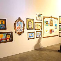 児童園児の自画像３００点　ぞうの国も協力、宮殿風に　市原湖畔美術館　３月３日まで　【特別賞受賞者名を掲載】