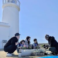 「マーガレット岬」知って　館山・洲埼灯台で卒園生が植栽