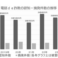 １７８人摘発７割若年層　末端担い使い捨て　昨年の千葉県内電話de詐欺