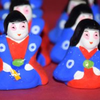 愛らしい表情の裃雛