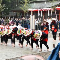 【動画あり】御田植祭、豊穣祈り　香取神宮　小中学生が舞を披露　７日は「田植式」