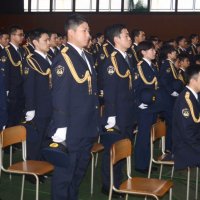 初任科３８１人、気持ち新た　東金　県警察学校が入校式