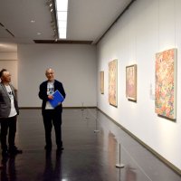 アート通して地域応援へ　熊谷知事ら３人トークイベント　５月１９日まで「ＺＯＺＯ×県立美術館」で企画展