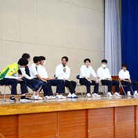 「今を本気で生きて」　元ジェフ佐藤勇人さん母校で熱弁　サッカー部指導も　船橋古和釜高