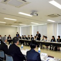 視察の参院委と意見交換　千葉科学大公立化議論で　大学側は必要性訴え