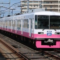今年も出発進行！高校野球トレイン　新京成　球児イラストラッピング