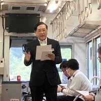 銚子電鉄３年連続黒字　今年も列車内で株主総会　副業部門、安定した収益