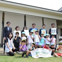 園児の熱中症対策　外付け日よけ設置　旭の保育所