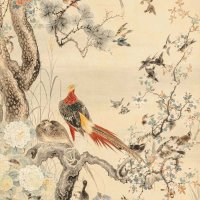 鮮やかな花鳥の楽園　えりすぐりの江戸絵画も　岡本秋暉展