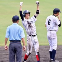 唯一の３年生　後輩へ感謝　印旛明誠・丹治　第１０６回全国高校野球　千葉大会　第６日