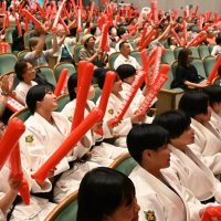 「感動した」地元興奮　八千代でパブリックビューイング　角田選手金メダル