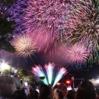 ８千発！夜空いっぱい大輪の花　銚子みなとまつり花火大会